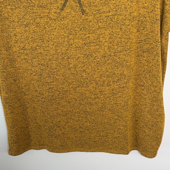 Haptics Mustard Yellow Stretch Blouse Size Small - Picture 7 of 13